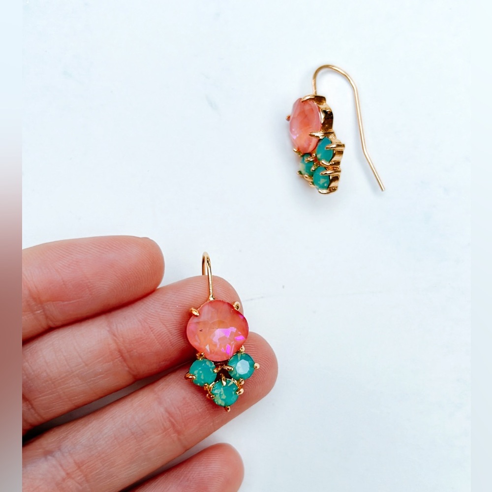 crystal decor earrings H22